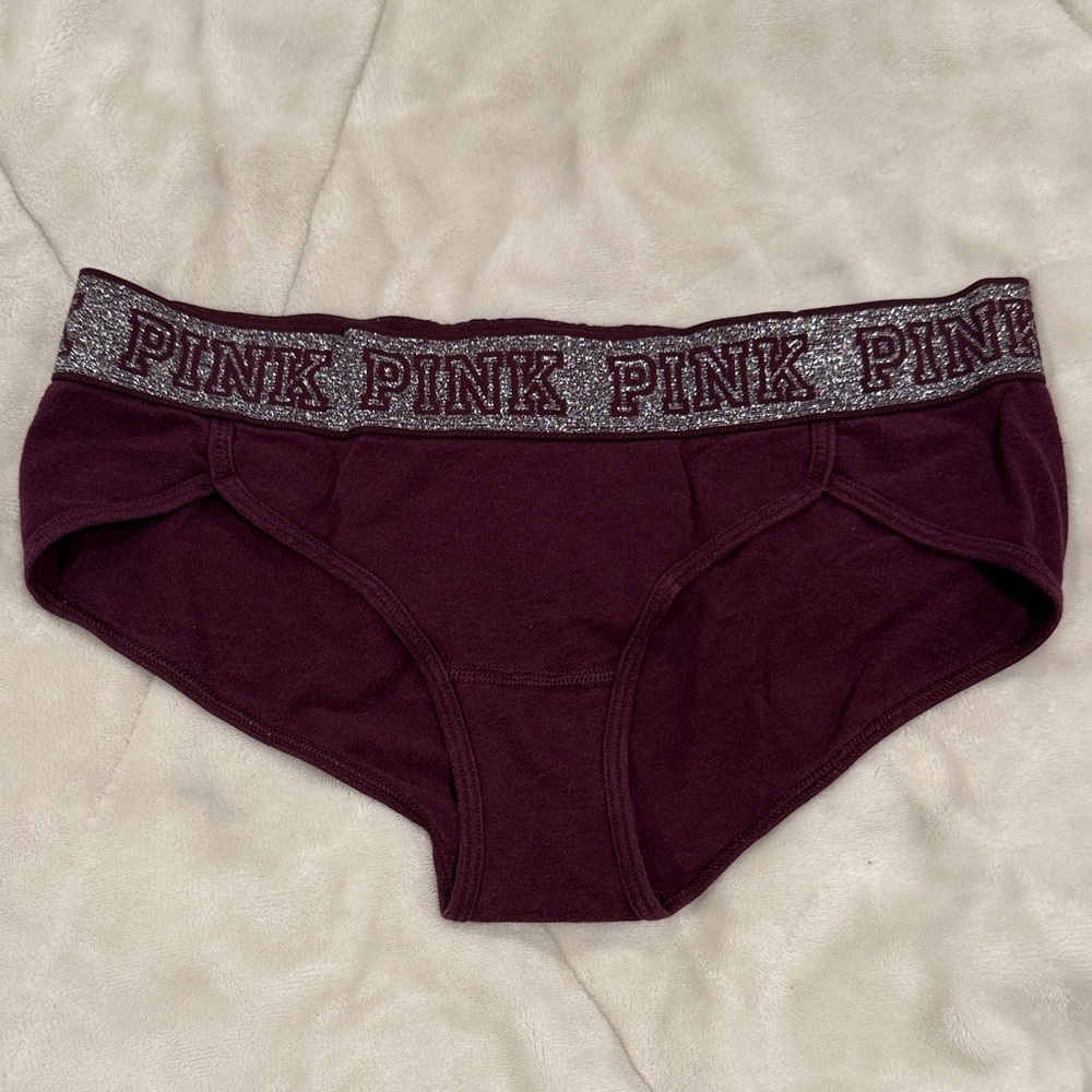 Victoria's Secret PINK Burgundy Fabric